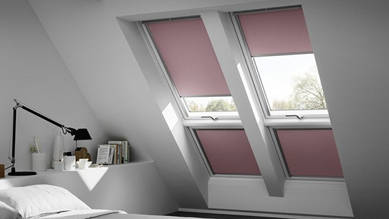 All Pleated blinds VELUX in the knall store
